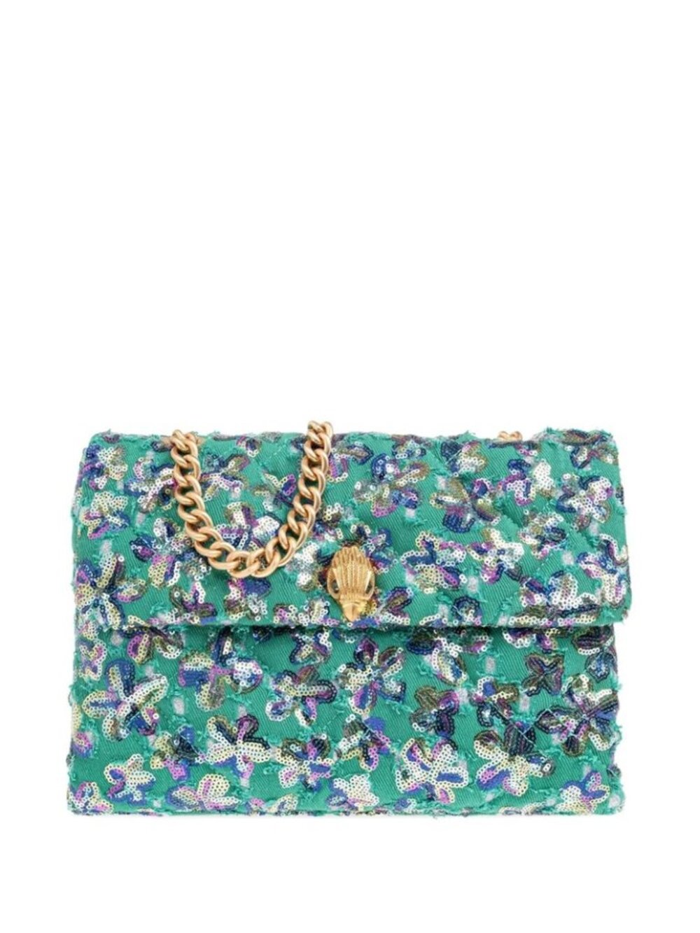 Kurt Geiger Women's Handbags Sparkling Crossbody Bag with Chain Strap